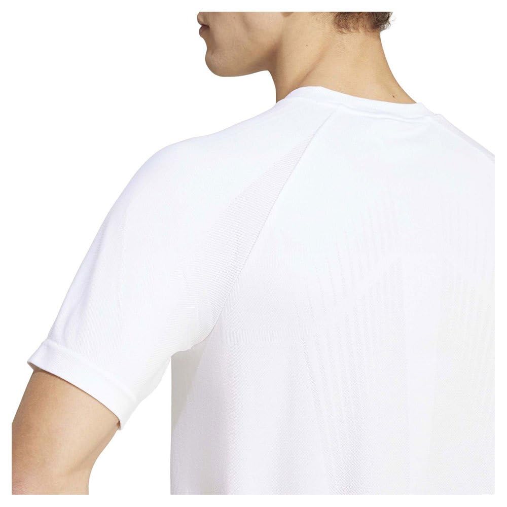 Adidas Tennis Pro Seamless Aero Lady Freelift Short Sleeve JRW80 White XL T-Shirt Men's (IT4024)