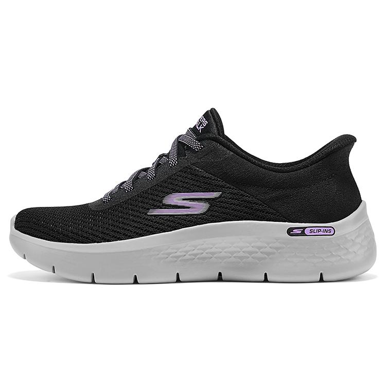 Skechers Go Walk Fashion Simple Trendy Aesthetic Low-Top Walking Shoes Women sneaker Black 125516-BLK 36