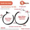 304 Stainless Steel Strip Handle Hose Clamp Quick Connector