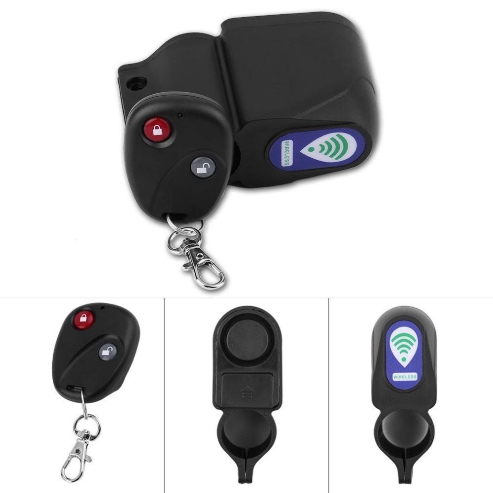 Hot Anti-theft Bike Lock Cycling Security Lock Remote Control Vibration Alarm Professional Bicycle Vibration Alarm Wholesale