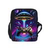 Borsa a Tracolla Singola Quotidiana con Design Gamepad per Bambino/Bambina Migliori Regali Borsa a Tracolla Casual Piatta 2D Cartoon