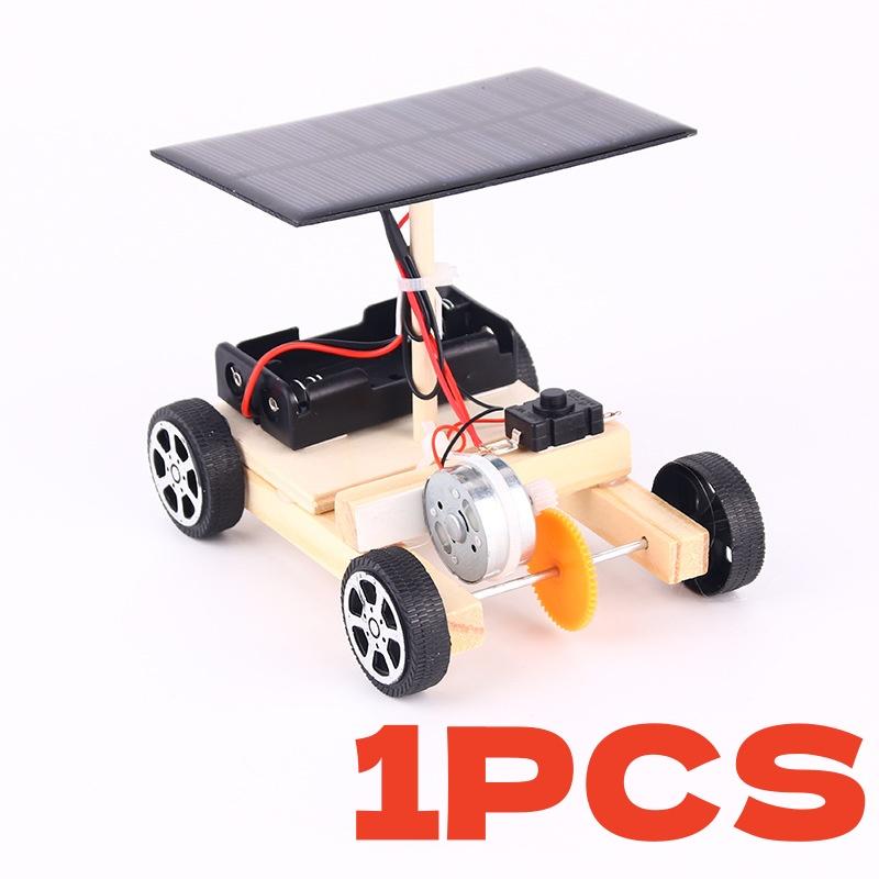 DIY Solar Electric Vehicle Science Teaching Tool Assembly Puzzle STEM Education Model Creative Invention Student Education