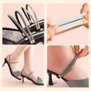 Women Shoe Belt Rhinestone High Heels Shoelaces Free Triangle Bundle Ankle Holding Loose Anti-skid Bundle Laces Tie Straps Band