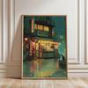 Retro Japanese Sushi Bar Poster Kitchen Food Posters and Picture Canvas Print Painting Dining Room Wall Decor Home Mural Cuadros