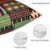 African Pattern Pillow Case Print Pillow Cover For Living Room Chair Vintage Pillowcases