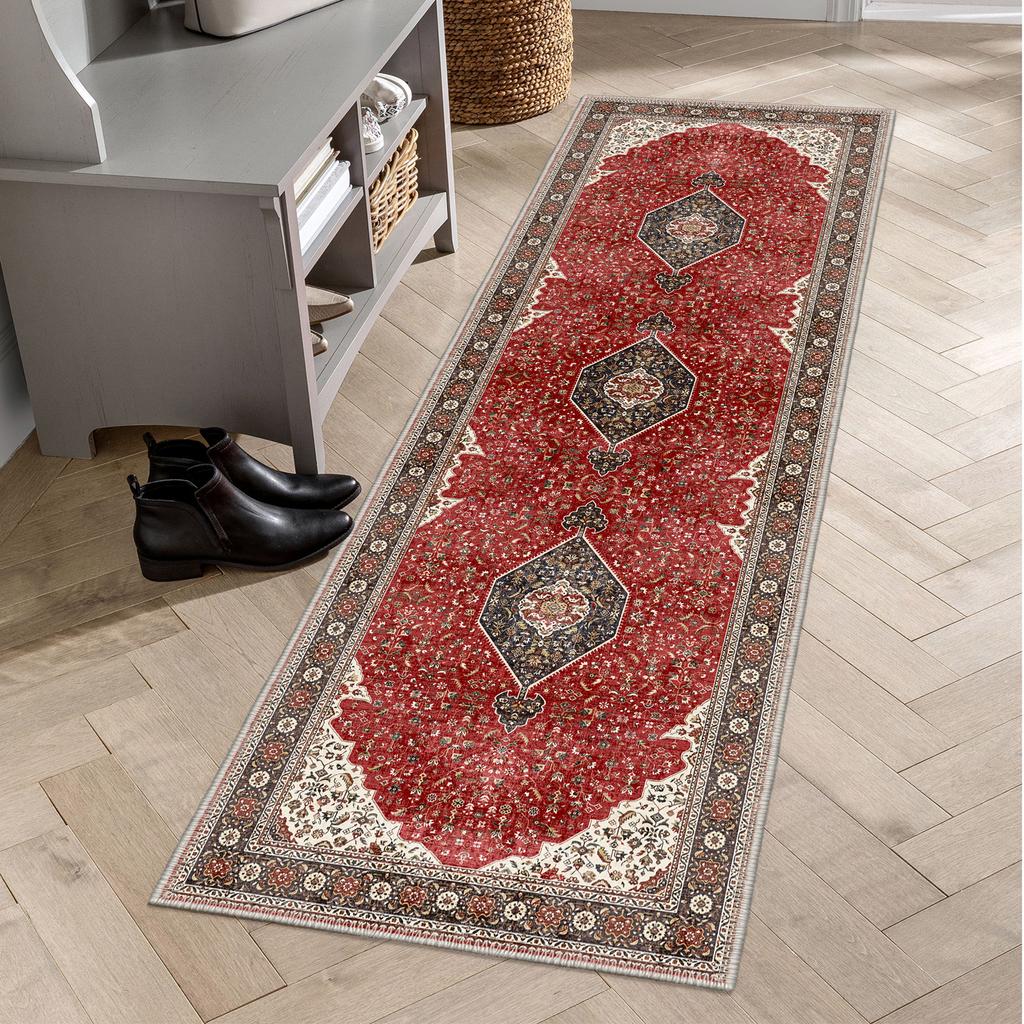 Decorative Area Rugs, Rugs For Living Room, Machine Washable Rug, Non Slip Rug