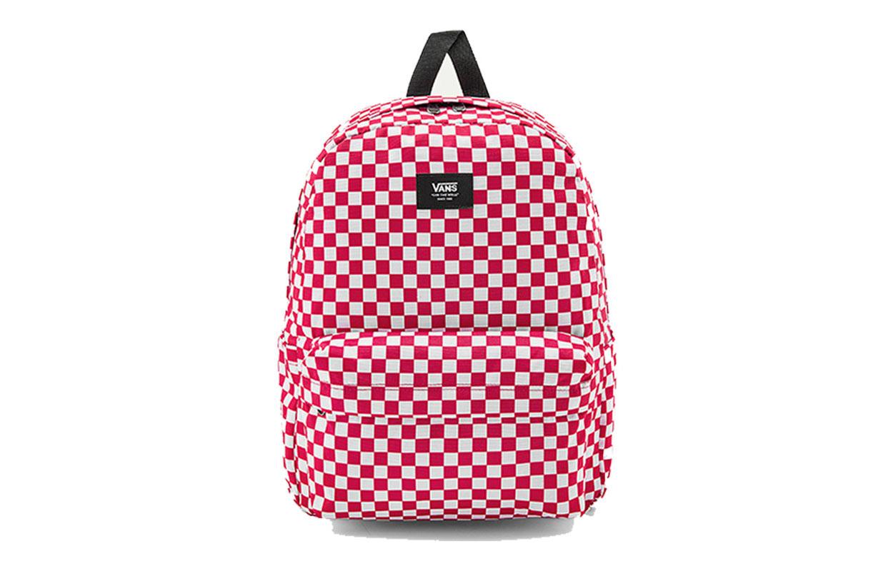 Vans Polyester Backpack Regular Women s Red White VN0A5KI1O84