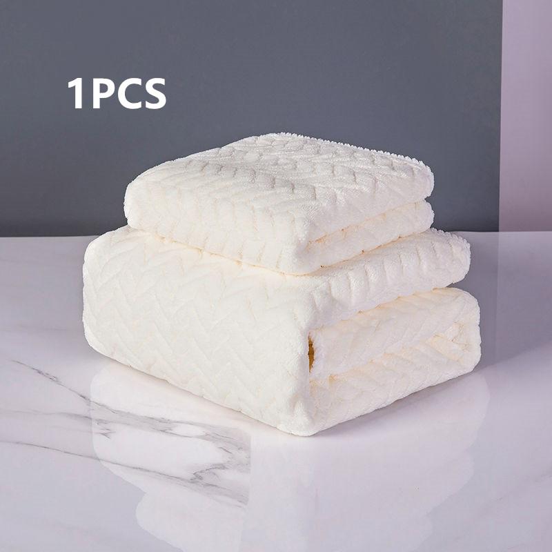 Thickened Towel, Coral Velvet Quick Drying Hair Towel, Male and Female Students, Absorb Water, Wash Face, Soft Bath Towel