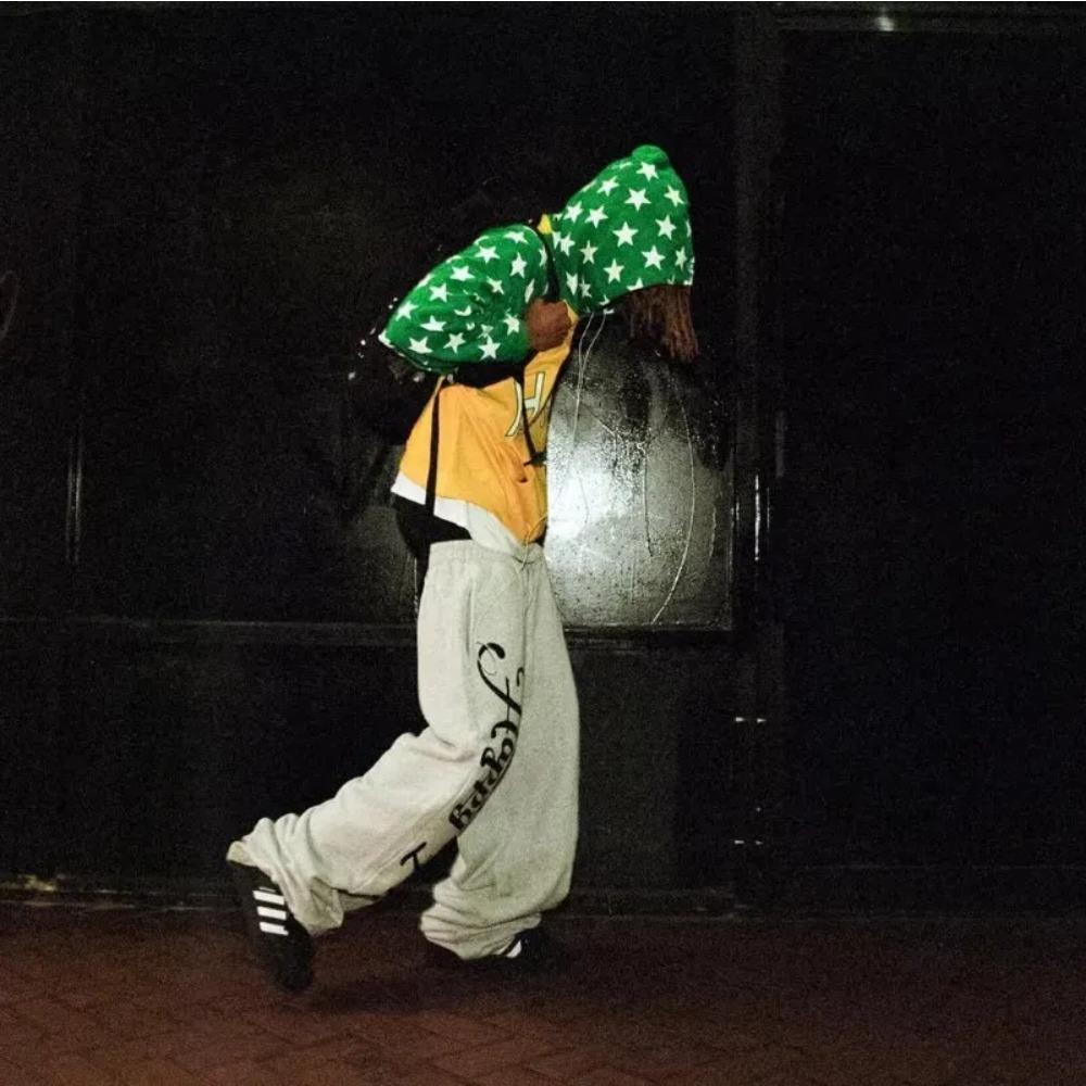 American Hip-hop Casual Fashion Oversized Wide Leg Pants for Men Y2k Harajuku Letter Printed Sports Pants for Women Street Wear Jogging Pants