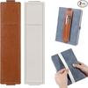 Pu Leather Elastic Notebook Band Holders Adjustable Pen Sleeve Pencil Pouch Holder Strap For Notebook Binder