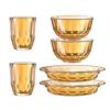 Ensemble de vaisselle en verre 6 pièces LocknLock Crystal Amber