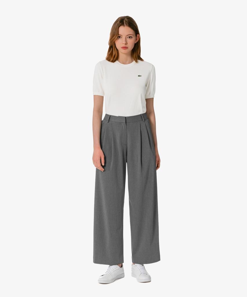 LACOSTE Women'S Spring Tuck Pants Hf115E-56G Cca