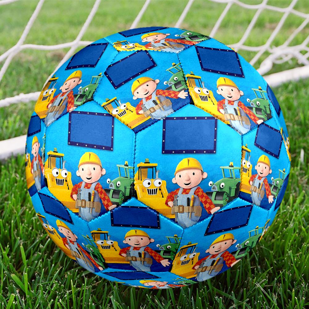 Bob the Builder Theme Size 5 Soccer Ball, Suitable for Both Indoor and Outdoor Matches, a Gift Suitable for Everyone.