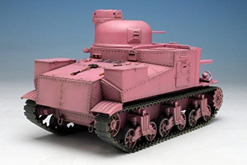 Platts Girls Panzer M3 Medium Tank Lee Rabbit Team Plastic Model GP16 1/35 &