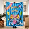 Bananas in Pyjamas Print Blanket - Soft & Comfortable, for Bedroom, Travel, Sofa, Home Decoration - Birthday Christmas Gift for Friend