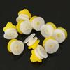 50pcs Door Wheel Arch Clips Fasteners Clips Door Panel Wheel Flare Moulding Fastener Easy Installation Trim Panel Clips