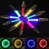 2/4 Bucăți Capace Valve Anvelope Mașină Motocicletă Bicicletă Lampă Flash Neon LED Luminoasă Impermeabile Roată Universală Accesorii Mașină