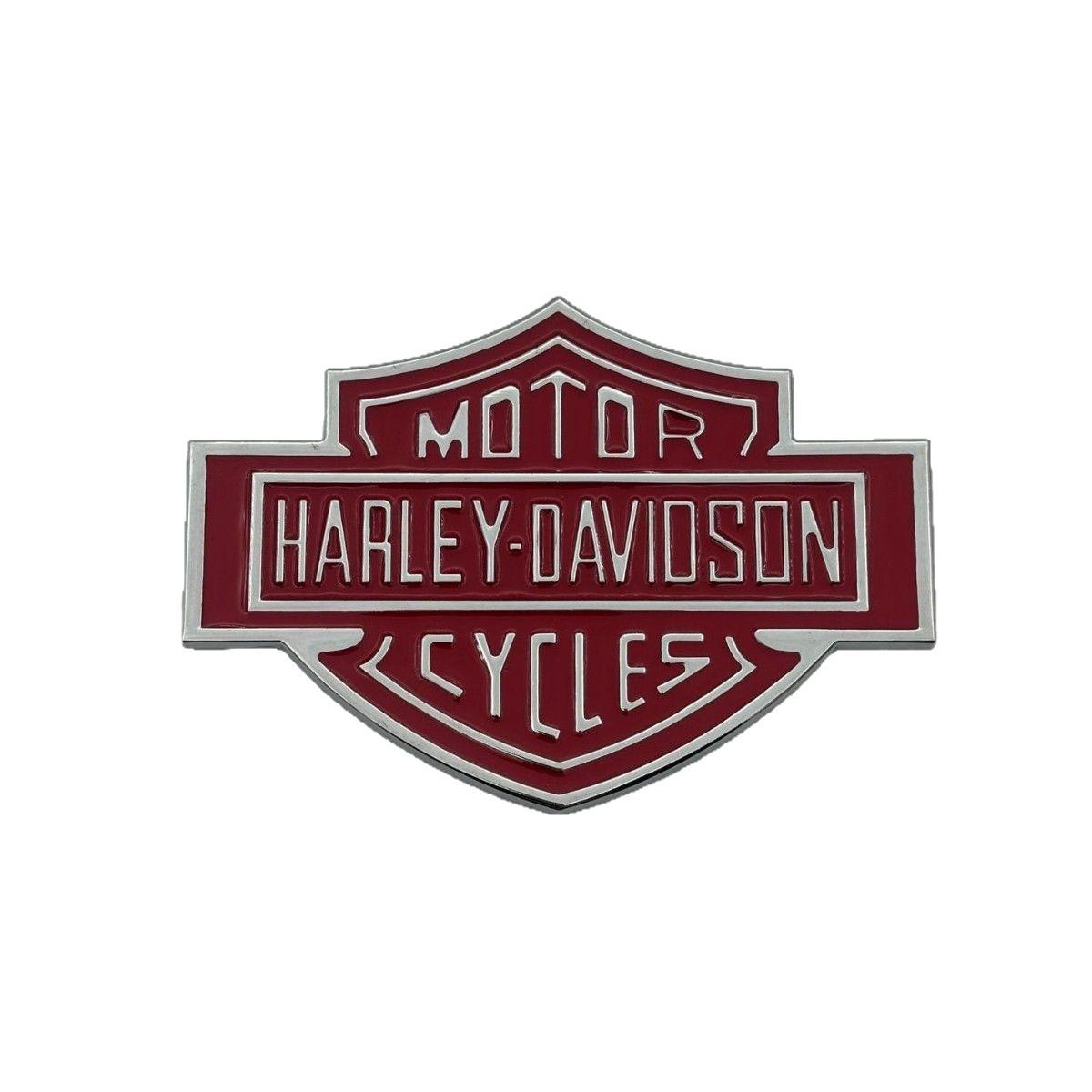 Металлическая 3D наклейка-эмблема в виде черепа для модифицированного мотоцикла Harley