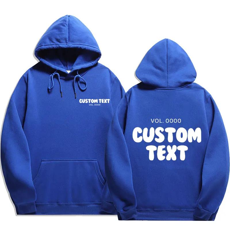 Felpa con Cappuccio con Testo Personalizzato Uomo Moda Felpa Cool Casual Harajuku Street Wear Pullover con Cappuccio Streetwear Felpe con Cappuccio e Felpe da Uomo