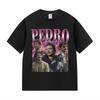Herec Pedro Pascal Filmové Grafické Tričko Pánské Retro Vysoce Kvalitní Módní Oblečení Trička Unisex 100% Bavlna Oversized Tričko