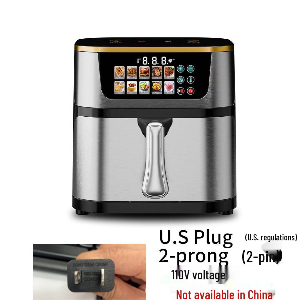 Inteligentna frytkownica powietrzna ze stali nierdzewnej o dużej pojemności 10L/12L