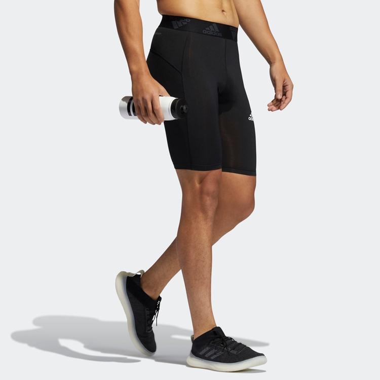 Adidas Techfit Šortky Pánské Spodky Černé GM5035