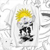 Summer Vintage Anime One Piece 3d Print Loose Short Sleeve Tops Fashion Unisex Unisexga Breathable Japanese Classic Anime Tshirt