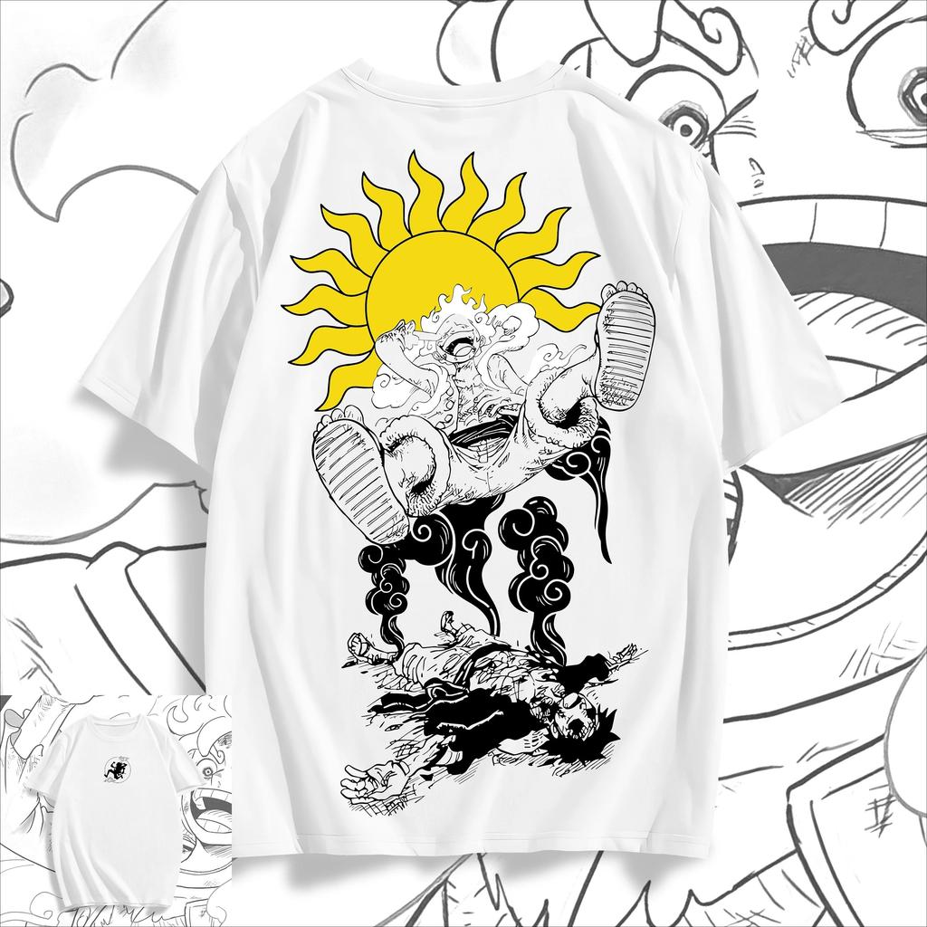 Summer Vintage Anime One Piece 3d Print Loose Short Sleeve Tops Fashion Unisex Unisexga Breathable Japanese Classic Anime Tshirt