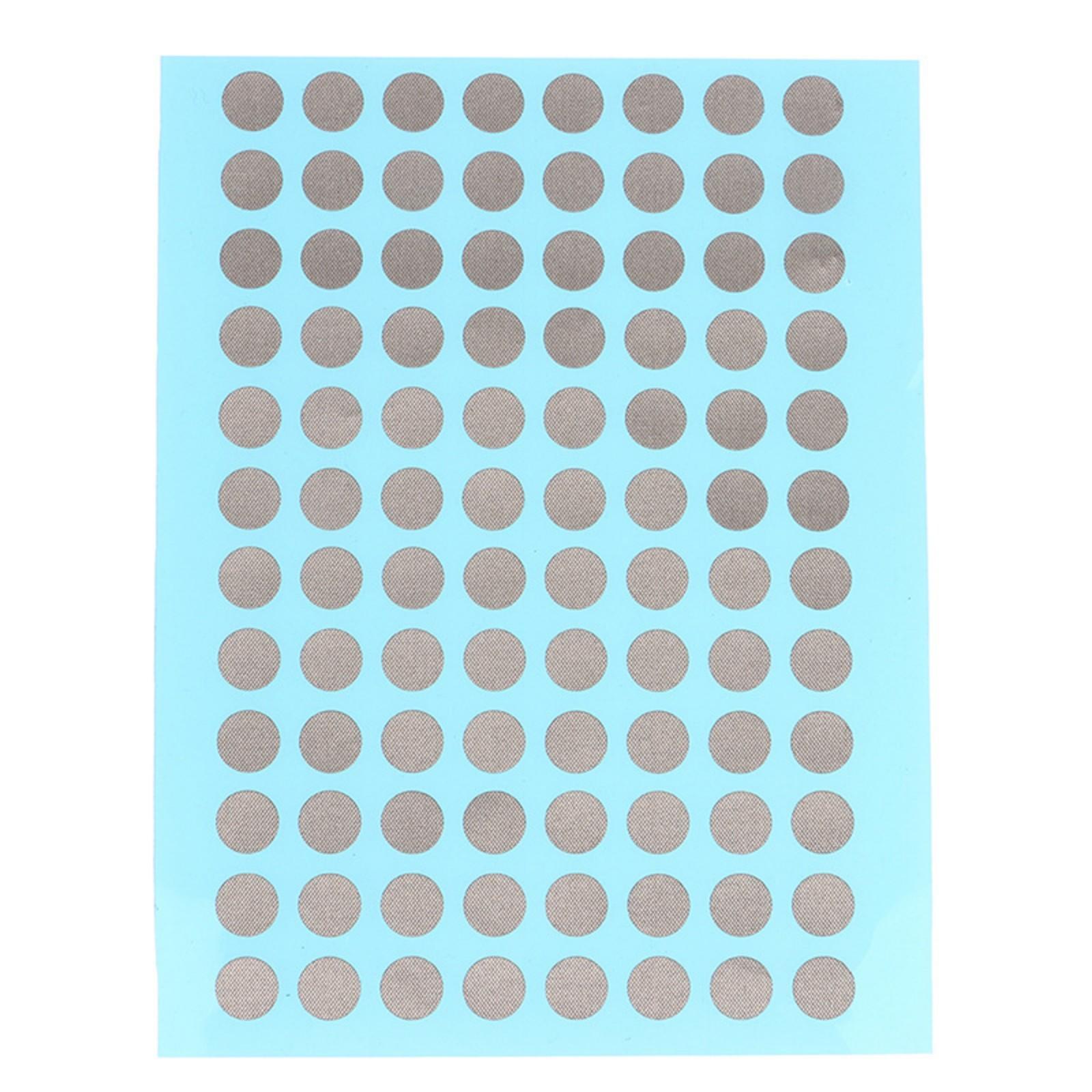 

96 шт. 6 мм токопроводящие клейкие точки, лента для ремонта кнопок пульта и контроллера, водонепроницаемая лента, подходит для фиксации кнопок