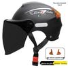 Universal Lightweight Electric Vehicle Helmet: Breathable, Sunscreen, All-Season Protection for Bikes and Motorcycles