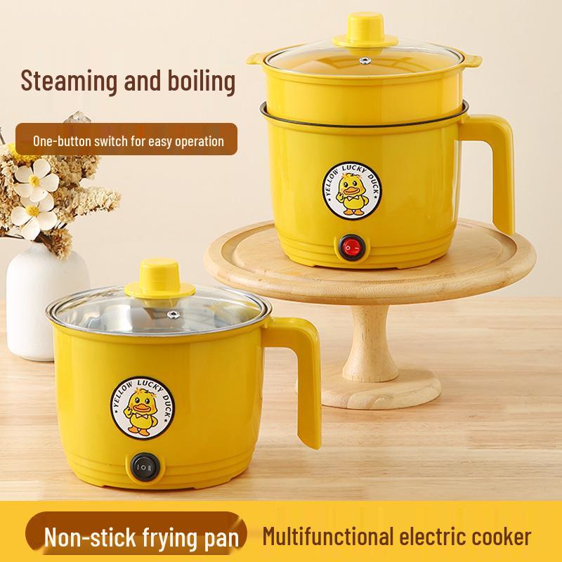 Mini multicooker electric multifuncțional: Gătește la abur și gătește pentru o persoană, Ideal pentru cămine