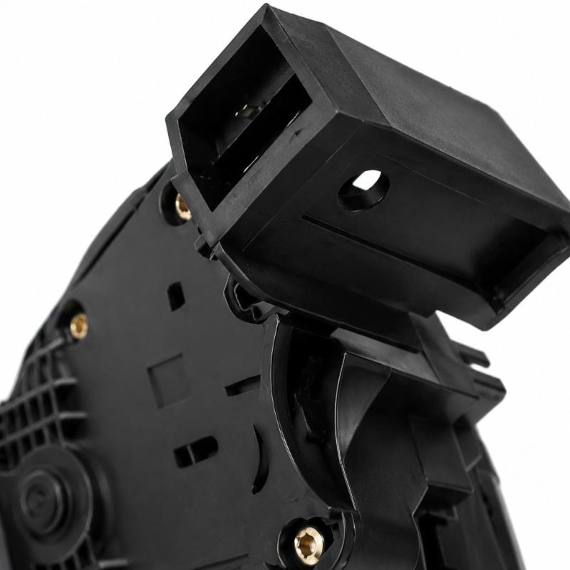 Automotive Combination Assembly for Faulty Turn Signal and Windshield Wiper Functions, Part 15849313 with White Symbols and Black Plastic Housing