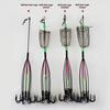 1PC Luminous Leatherjacket Fish Hook With Bait Cage Anti-Hanging Bottom Upside-Down Umbrella-Shaped Fishhook Fishing Gear