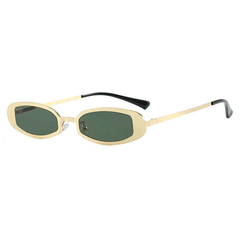 2026 Fashionable Oval Frame UV Protection Sunglasses for Women - European & American Style