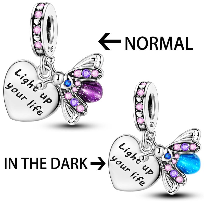 S Copper Original Charms Beads Colored Pendant Charm Fit Bracelet Necklace Dangle For Women Diy Jewelry Making