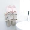 Bathroon Space-saving Hanging Foldable Wall Mount Shoes Rack Slippers Shelf Holder Shoe Stand