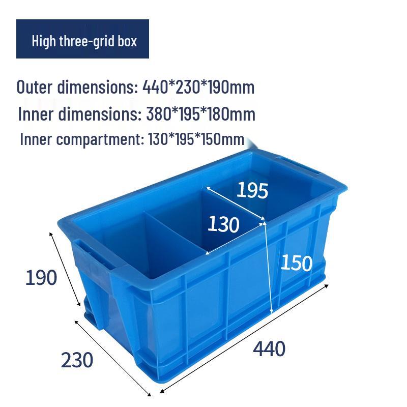 Plastic Multi-Compartment Tool Storage Box