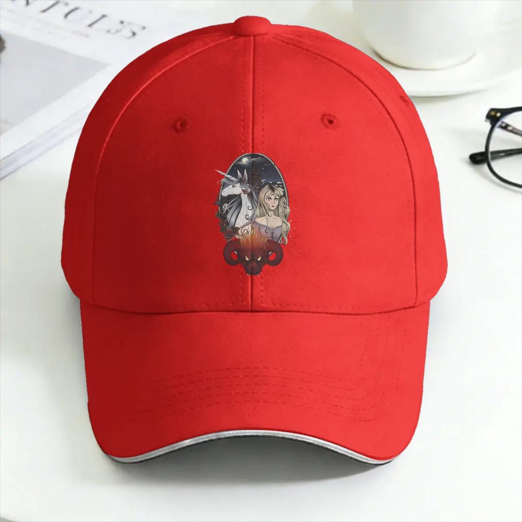 The Last Unicorn Sun Baseball Cap Summer Women Unisex Save Unicorn Print Trucker Hat Hot Sale Yk Cute Hiking Fishing Baseball Caps