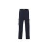 Solid Color Cargo Pants Unisex Navy Blue GN0776