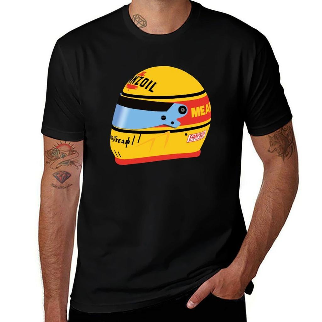Rick Mears 1984 Indy 500 helmet TShirt funny t shirts man man t shirts for men TShirt