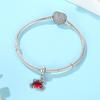 Original 925 Silber Charms Meeresschildkröte Perlen Glas Murano Pave Zirkonia Passend für Armbänder Halsketten Damen DIY Schmuck Geschenk