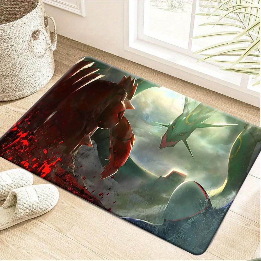 Cute Pikachu Multi-Poses Print Non-Slip Doormat Floor Mat
