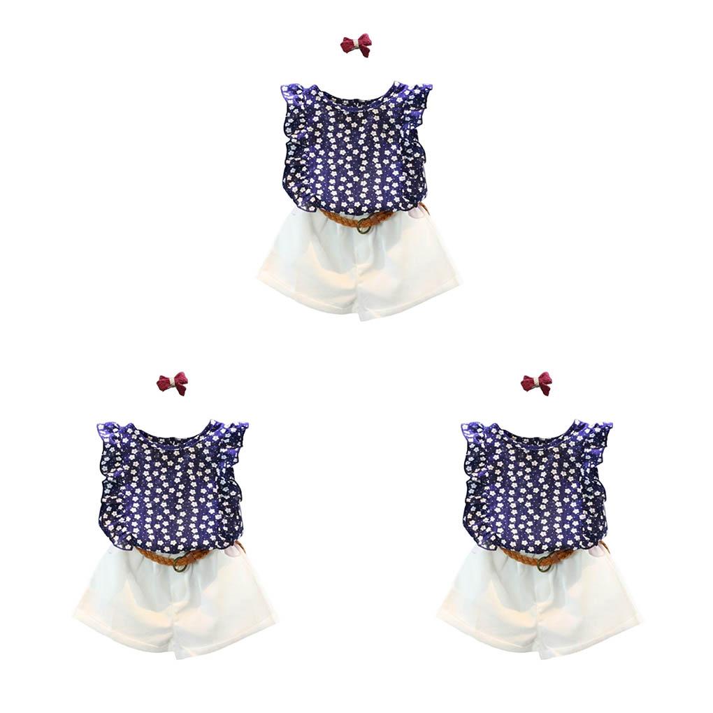 2pieces Soft And Cute Baby Girl Costume For Daily Wear Very Good Elasticity