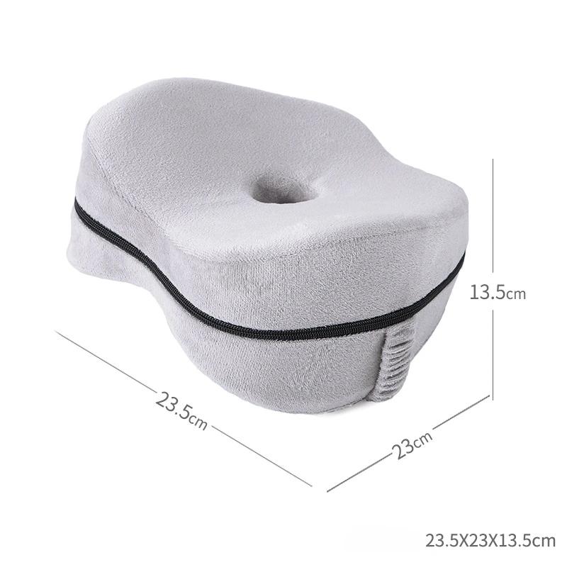 Apple clamp leg pillow Orthopedic pillow Home Slow rebound memory cotton breathable knee pillow side sleeping leg pillow