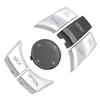 Center Console Multimedia Control Button Knob High Hardness Multimedia Button Cover Trim Durable Colorfast for E84 E70