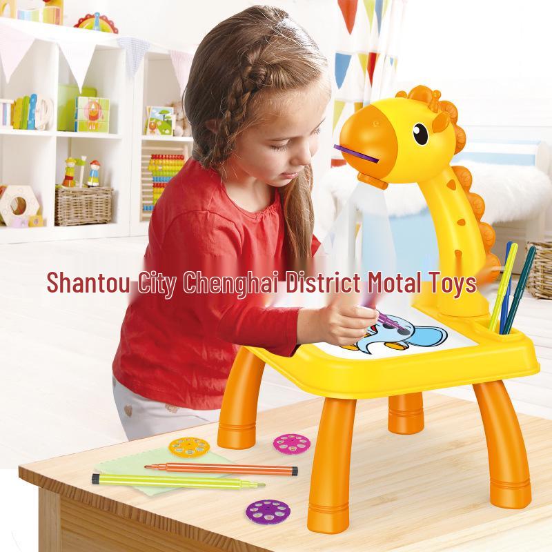 Little Deer Luminous Projection Drawing and Writing Board for Kids