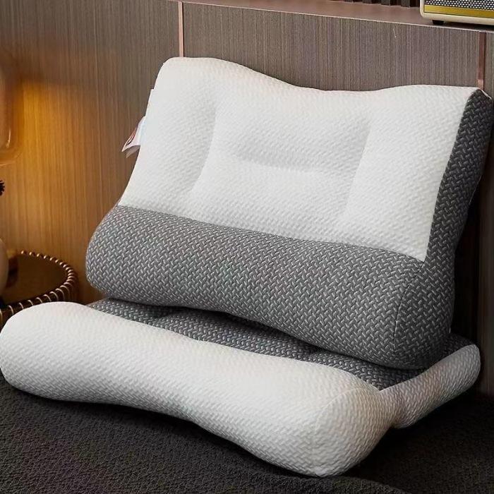 Mugwort Pillow Core, Anti-Mite, Breathable Brushed Hotel Pillow - Douyin Style Gift Pillow