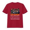 Vintage Chicago Fire All Cast Signature 8 Seasons Memorial Print Casual T Shirt Vintage Top For Everyday Wear
