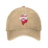 Summer Greenland Map Baseball Cap Sun  Sunscreen Design Washed Trucker Hat Women Unisex Vintage Tennis Skate Baseball Caps