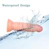 Anální kolík Silná přísavka Dildo Měkká a smyslná simulace Bump Design Penis Vtlačující Sex Dildo Žena Supply